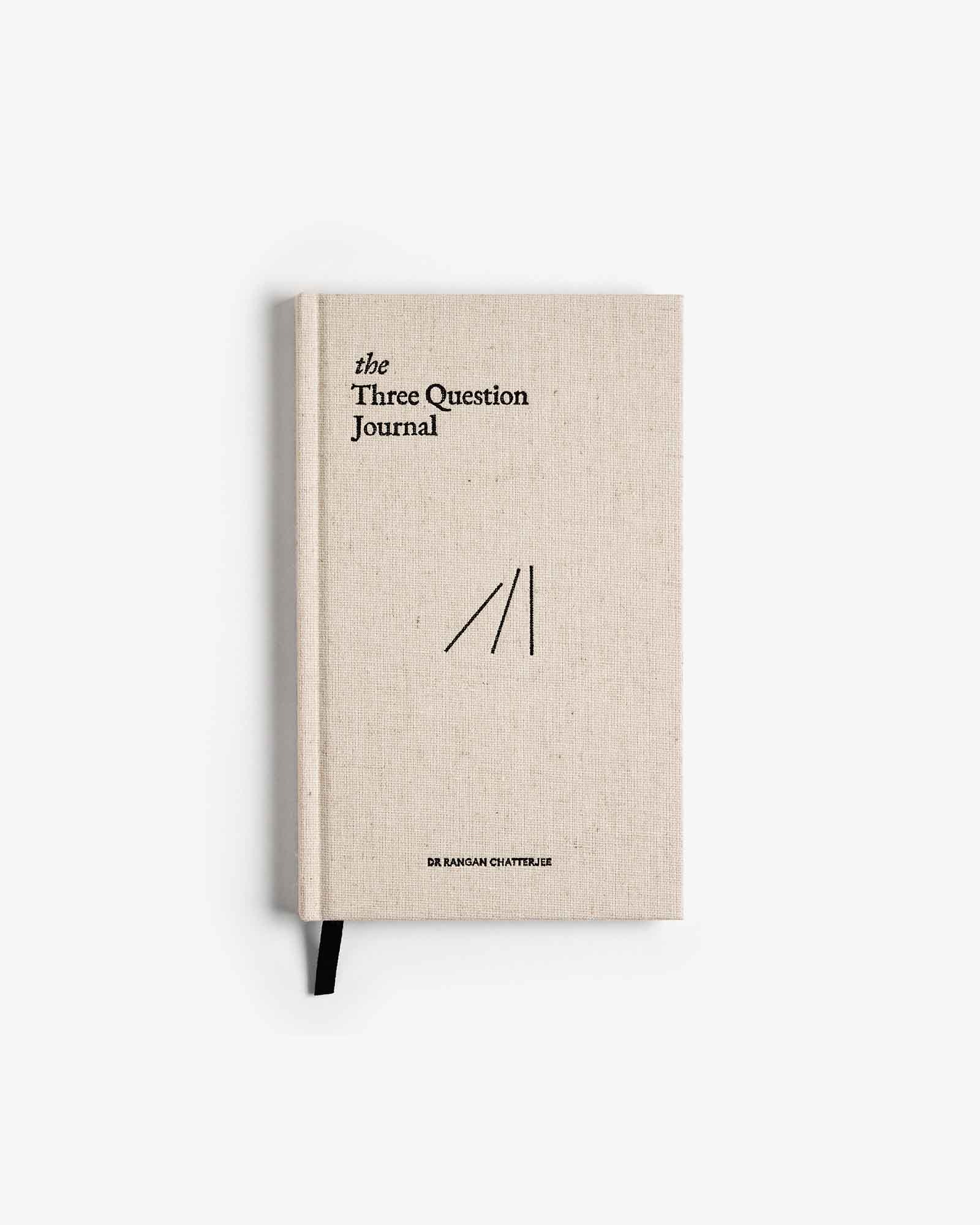 The Three Question Journal - Linen