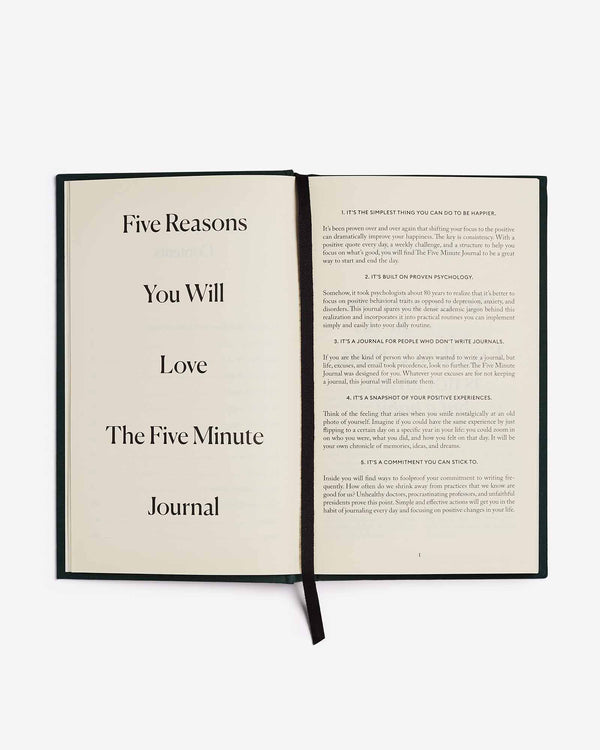 Five-Minute Journal Review 2019: The Easiest Way to Turn Your Life Around