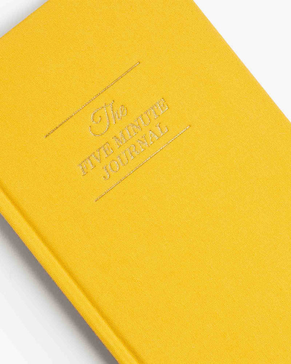 Intelligent Change The Five Minute Journal - Sunshine Yellow - Yellow