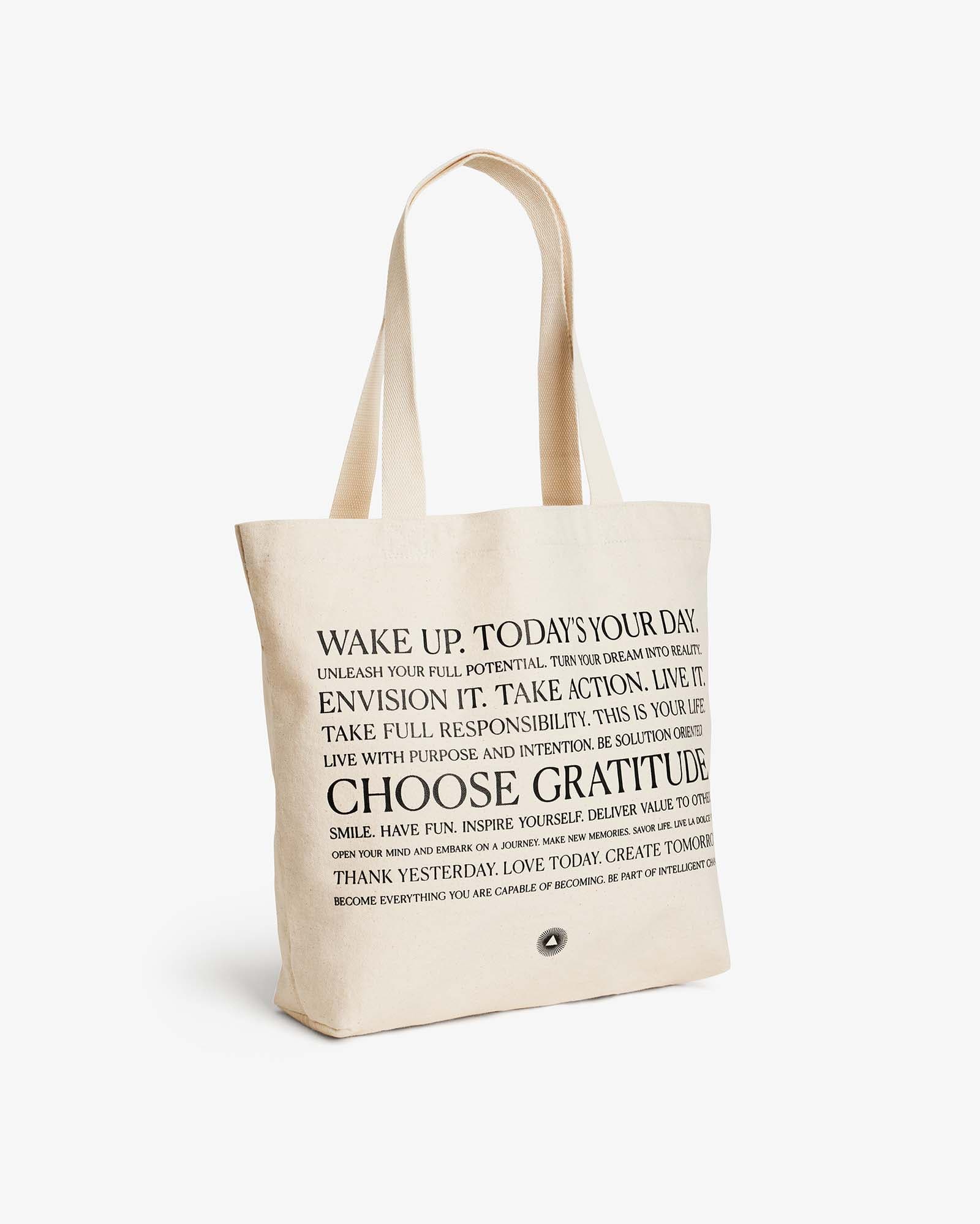 Organic Cotton Tote Bag – Manifesto | Intelligent Change