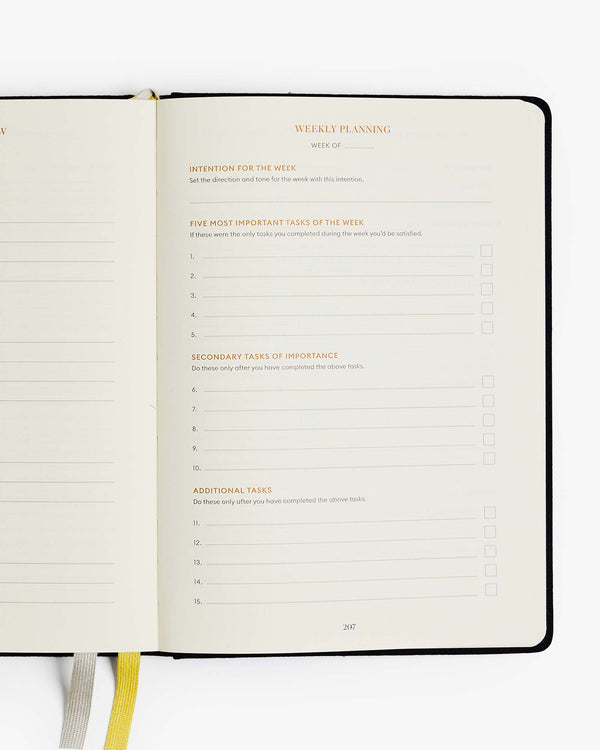 Productivity Planner PDF - Free Printable - Reflect Affirm