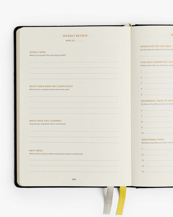 Productivity Planner PDF - Free Printable - Reflect Affirm